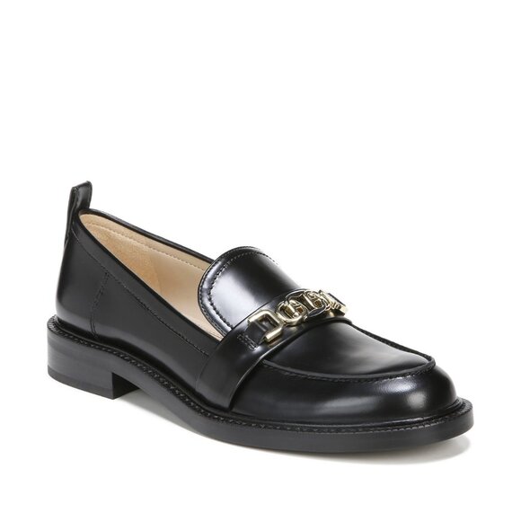 Sam Edelman Shoes - Sam Edelman Black Loafers with Gold Accent